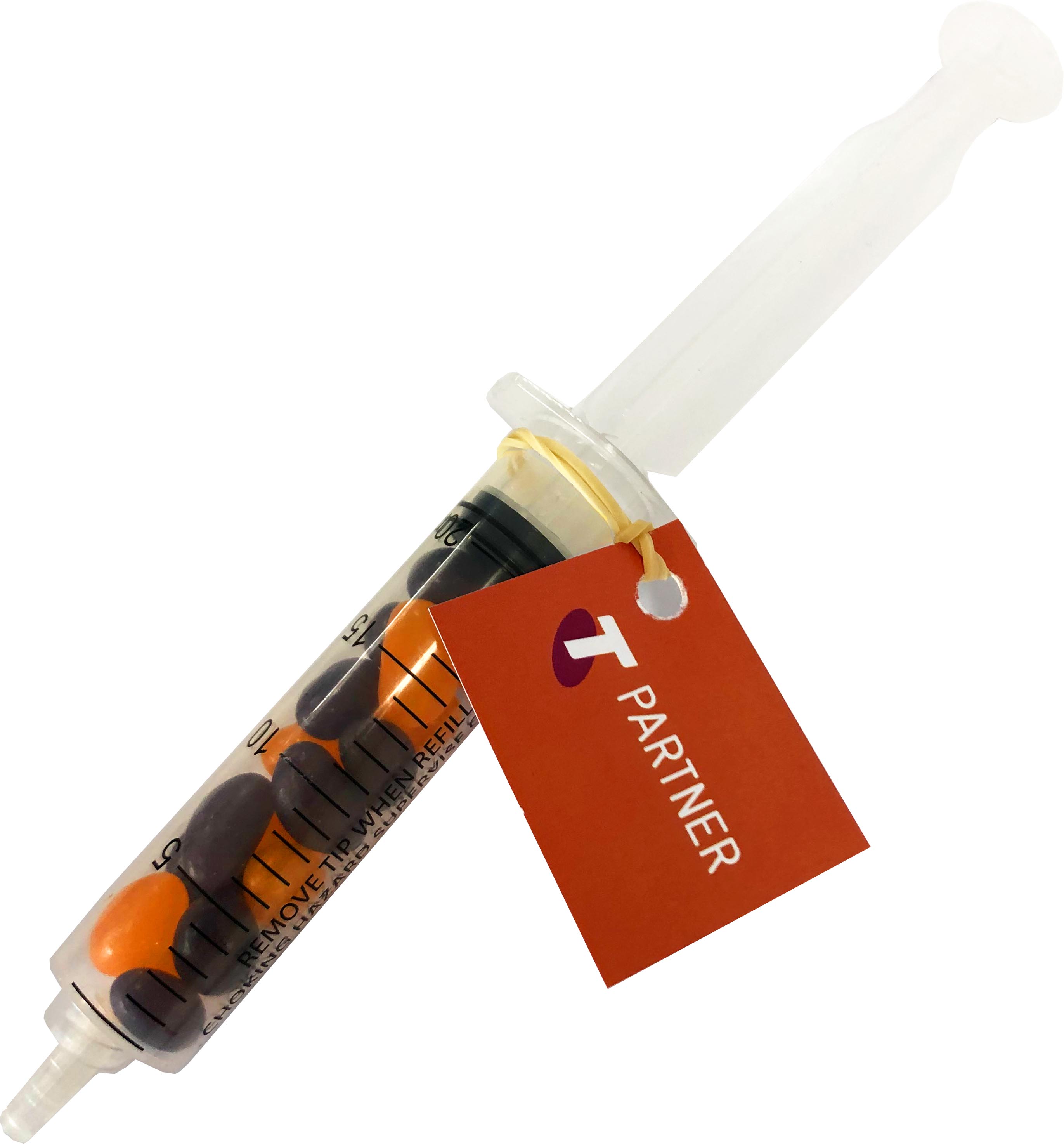 Syringe  with Mini Jelly Beans 20g