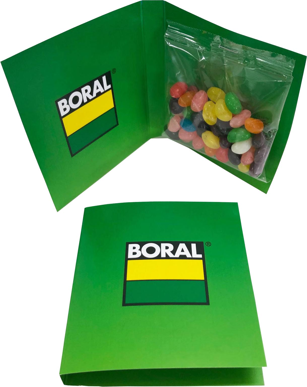 Gift Card with  Mini Jelly Beans 50g