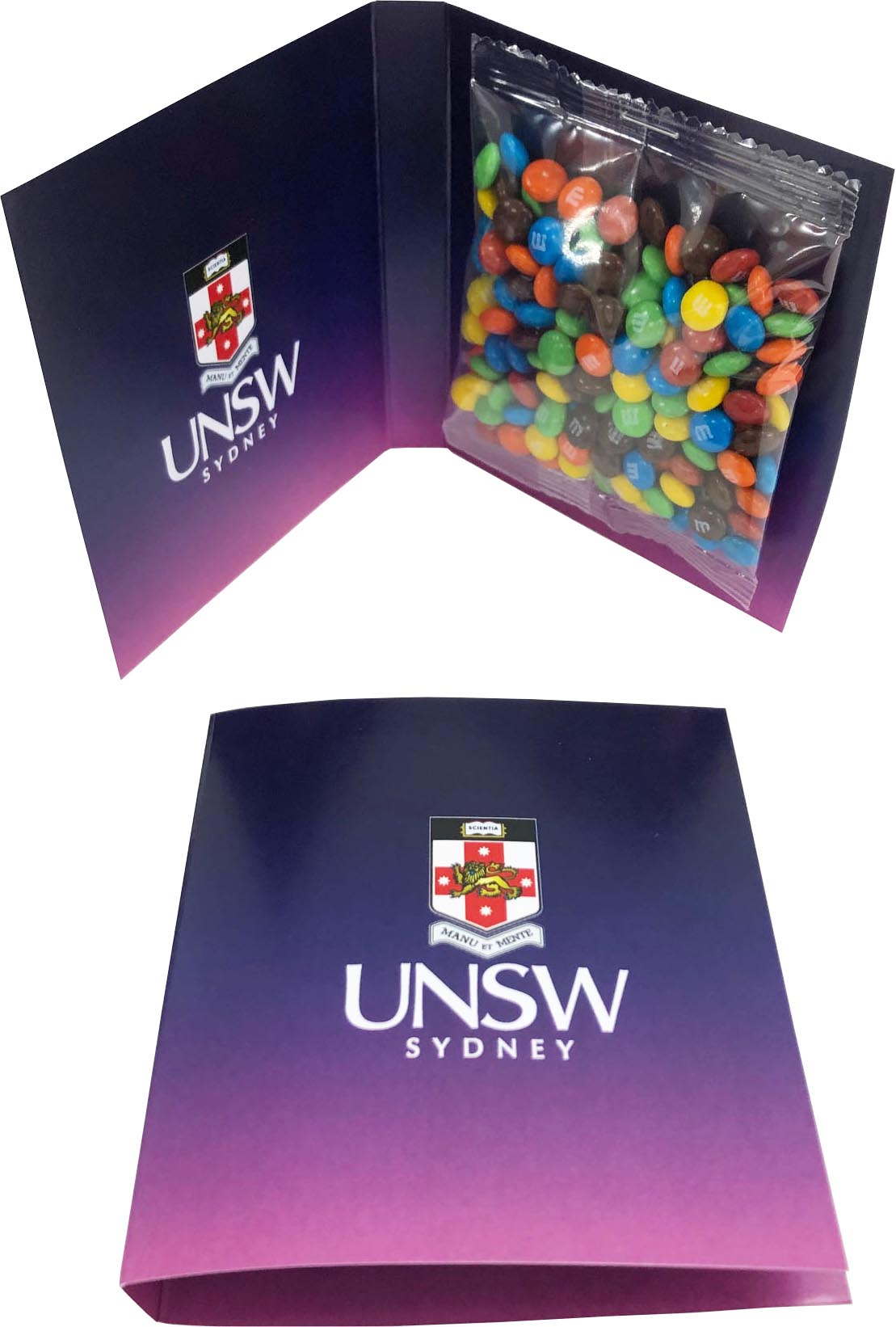 Gift Card with Mini M&Ms 50g