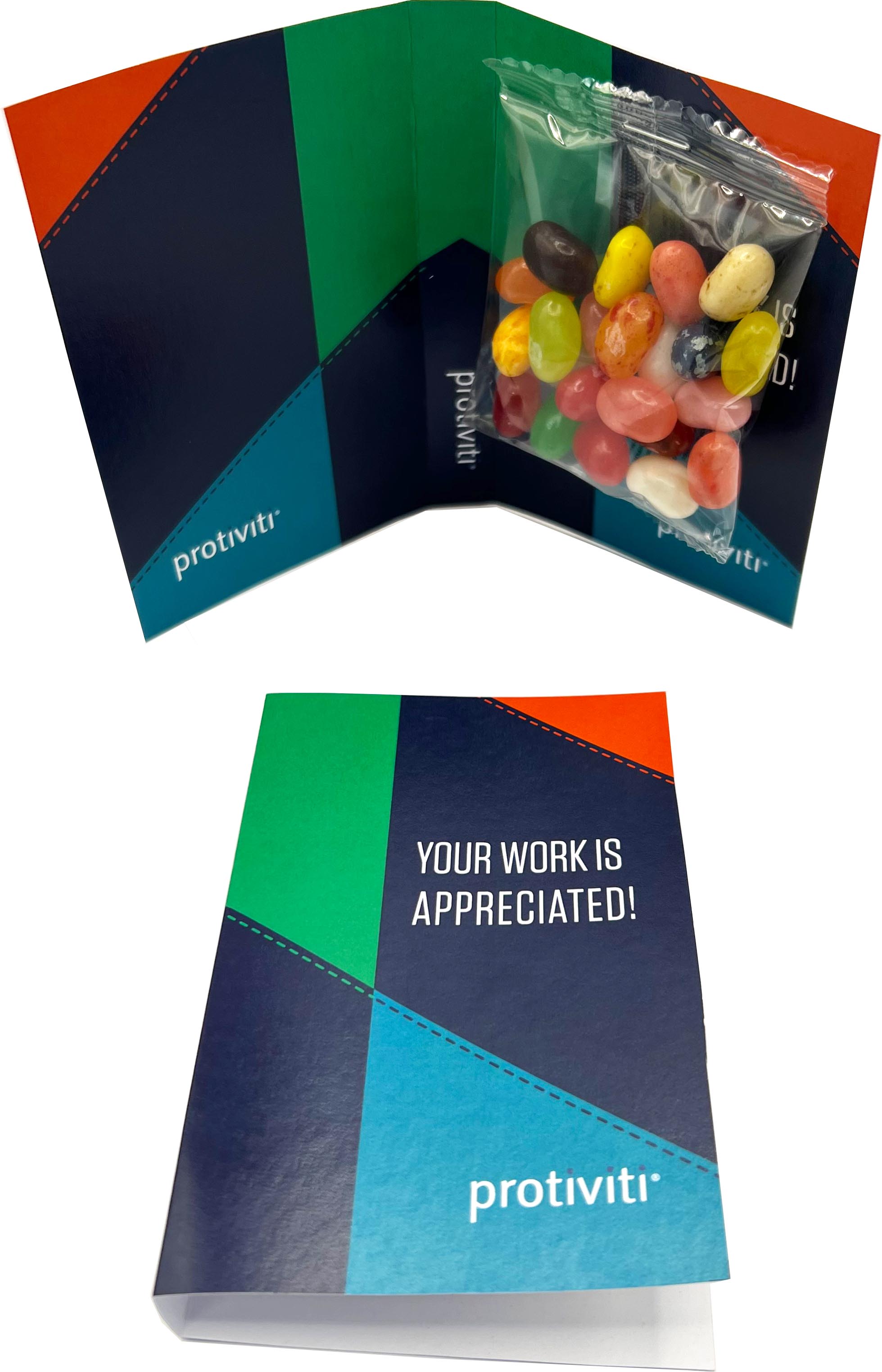 Gift Card with JELLY BELLY Jelly Bean Bag 25g