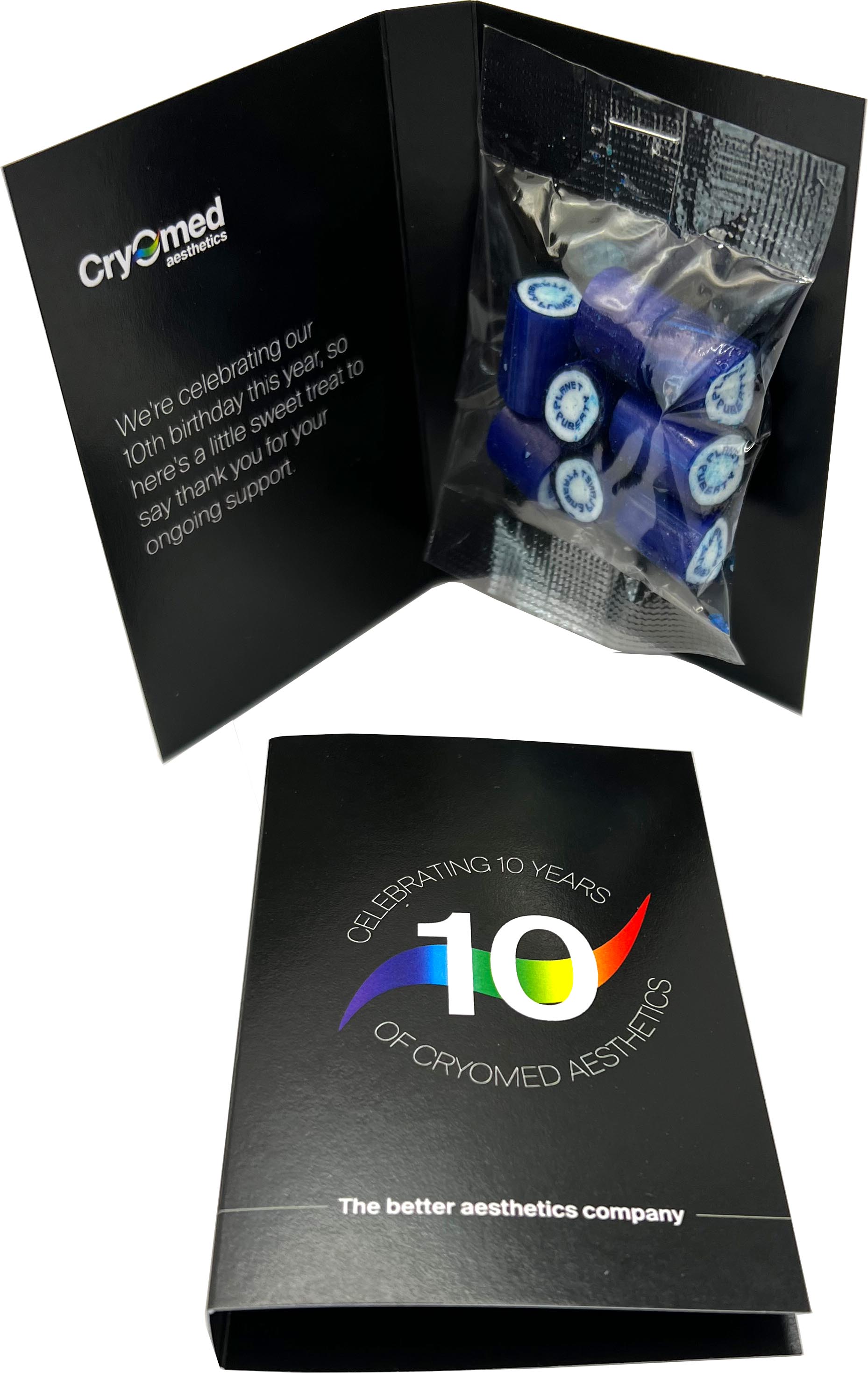 Gift Card with Rock Candy 20g