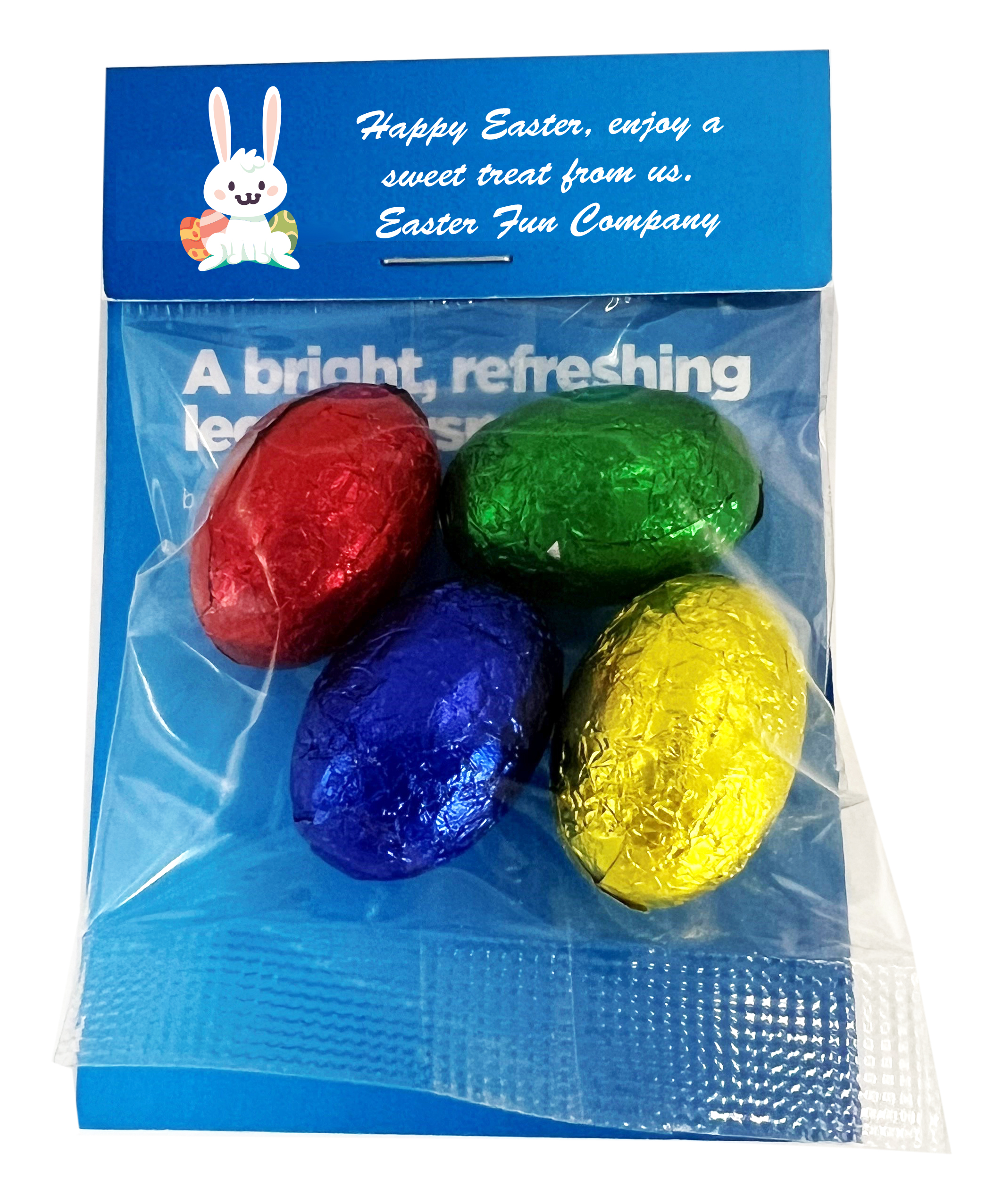 Billboard with Mini Solid Easter Eggs x4