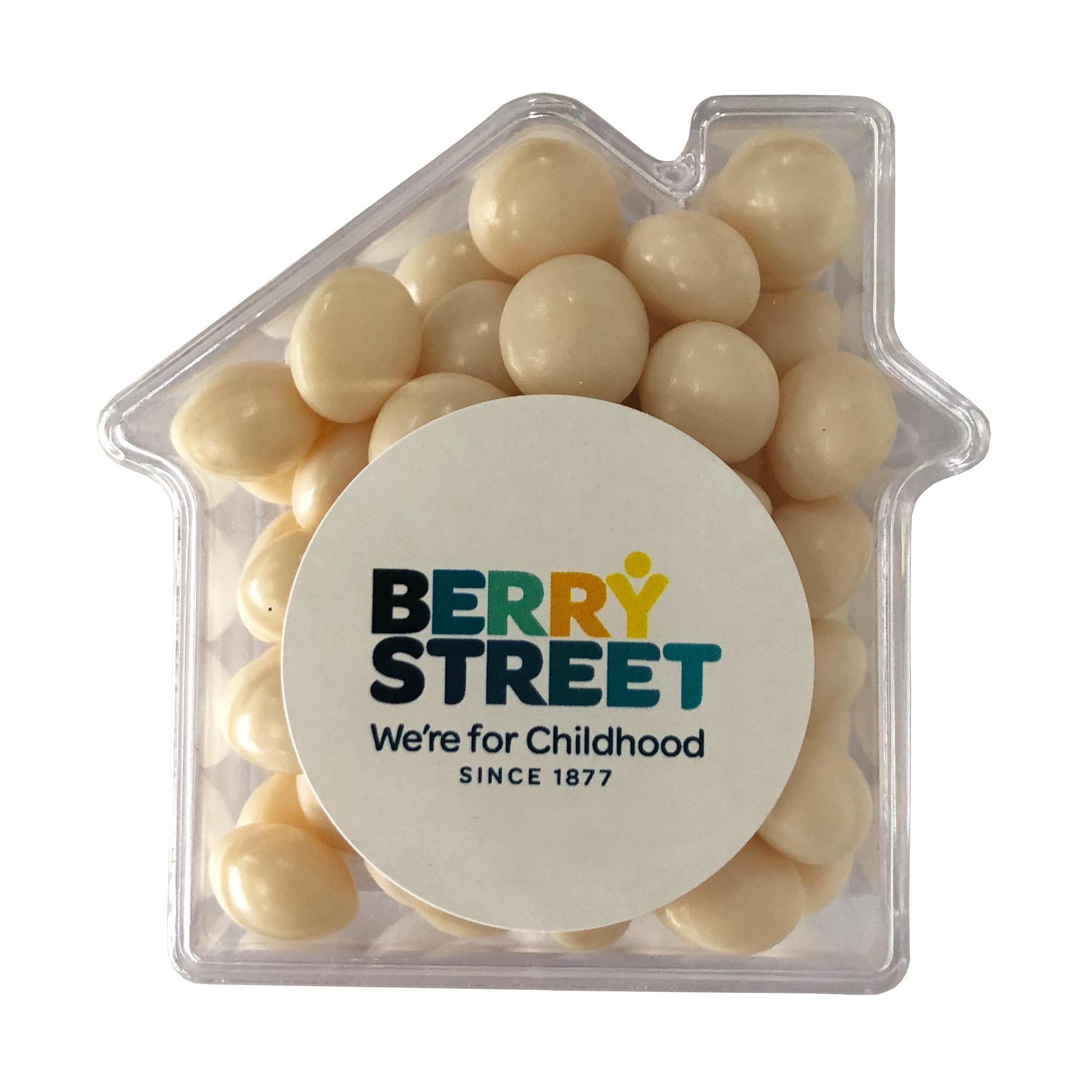 Acrylic House with Chewy Mints 50g