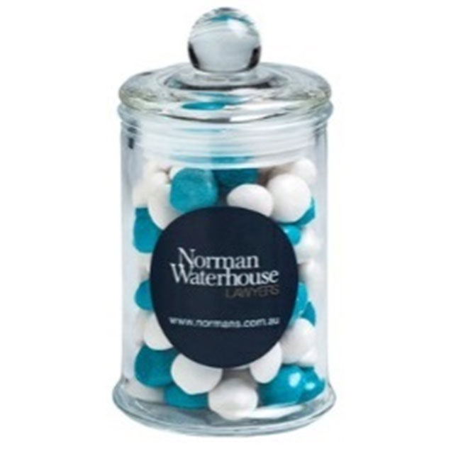 Small Apothecary Jar with Chewy Fruits 115g