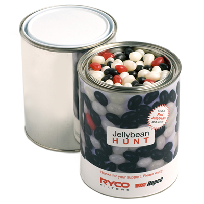 Paint Tin with Mini Jelly Beans 1KG