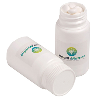Pill Jar with Chewy Mints 120g