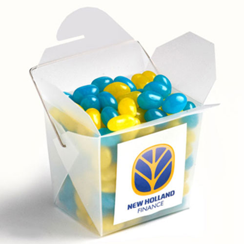 Frosted Noodle Box with Mini Jelly Beans 100g