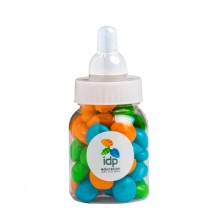 Baby Bottle Filled with Chewy Fruit (Mixed or Corp Colours) 50G