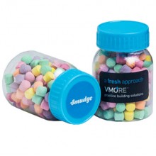 BABY JAR FILLED WITH RAINBOW LOLLIES 50g
