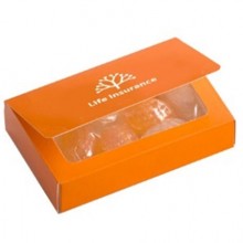 Full Colour Printed Bizcard Box with Boiled Lollies x8
