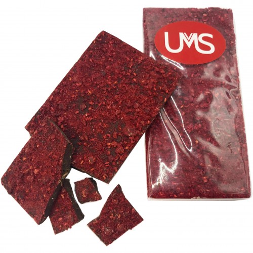 Dehydrated Raspberry Chocolate Premium Choc Dried Freeze Raspberries 100g - Confectionery Corner ...