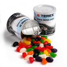 JELLY BEANS IN PULL CAN 200G (Mixed Colours or Corporate Colours)