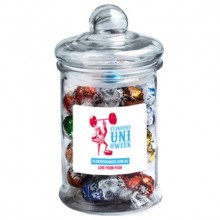 BIG APOTHECARY JAR FILLED WITH LINDT BALLS X40