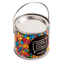 MEDIUM PVC BUCKET FILLED WITH M&Ms 400g