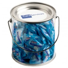 BIG PVC BUCKET FILLED WITH MENTOS 350G (approx. 125 lollies)