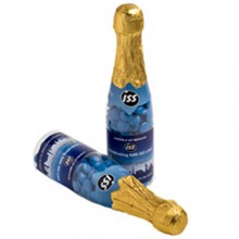CHAMPAGNE BOTTLE FILLED WITH CHOC BEANS 220G (Mixed Colours)
