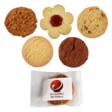 INDIVIDUAL BISCUIT IN ONE COLOUR PRINTED BAG