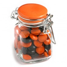 CHOC BEANS IN GLASS CLIP LOCK JAR 80G