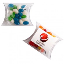 JELLY BEANS IN PILLOW PACK 25G (Mixed Colours or Corporate Colours)
