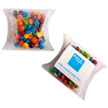 MINI M&Ms IN PVC PILLOW PACK 25G (Mixed Colours ONLY)