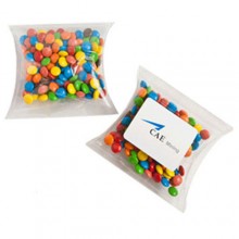 MINI M&Ms IN PVC PILLOW PACK 50G (Mixed Colours ONLY)