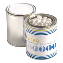 PAINT TIN FILLED WITH MINTS 225G