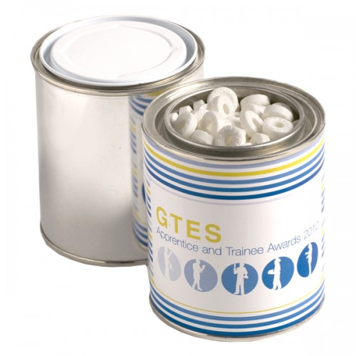 PAINT TIN FILLED WITH MINTS 225G