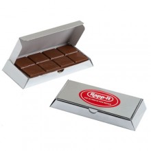 Milk Chocolate Bar in SILVER Box