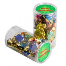 PET Tube filled with CHRISTMAS Mixed Eclairs x7