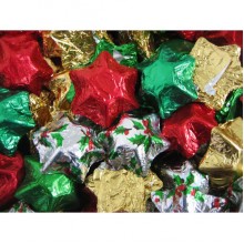 Bulk Christmas Chocolate Stars